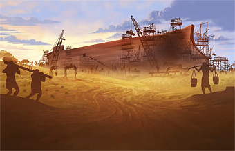 Illustration for article titled Yes, There Will Be Dinosaurs on This Full-Scale Noah's Ark